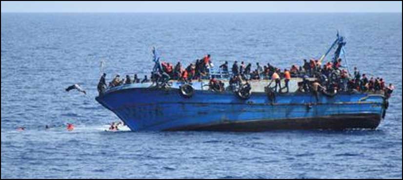 Italy says migrant boat capsized, several feared dead