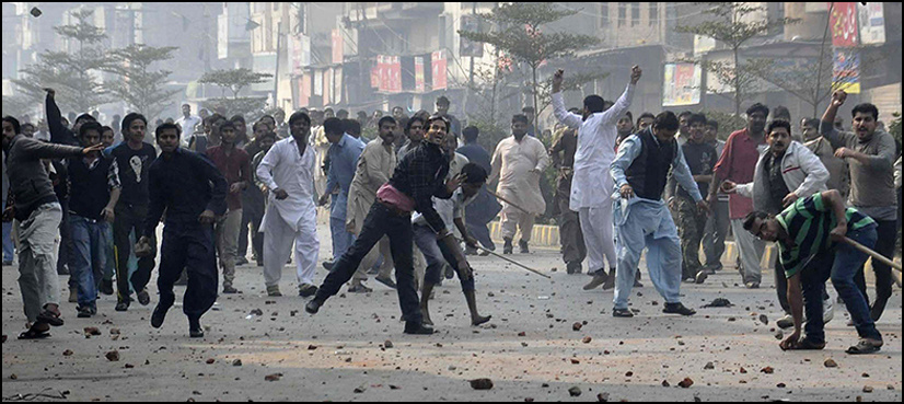 Two injured in attack on PTI office in Faisalabad