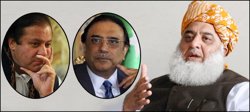 Fazl active to 'arrange' Nawaz-Zardari meeting in London