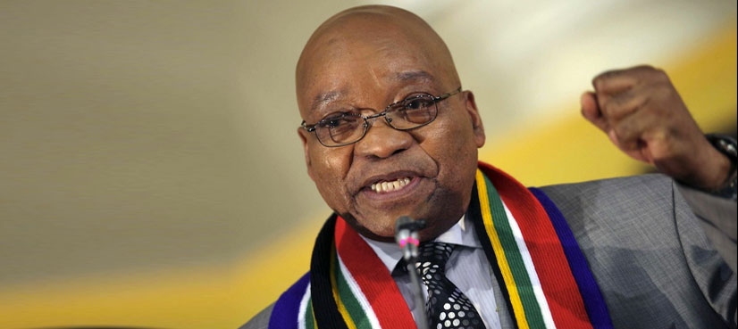 South Africa's Zuma says to return land to blacks as vote looms