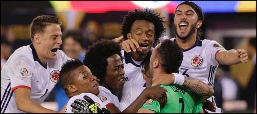 Copa America: Colombia reach semis after shootout win over Peru