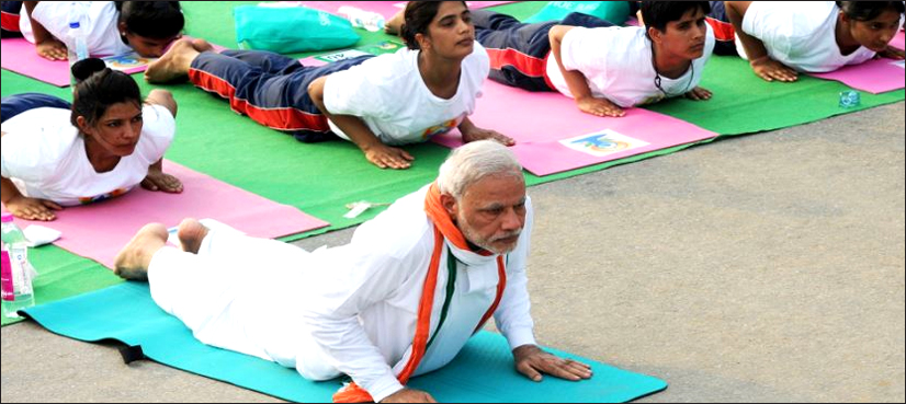 Millions perform poses, breathing exercises on World Yoga Day