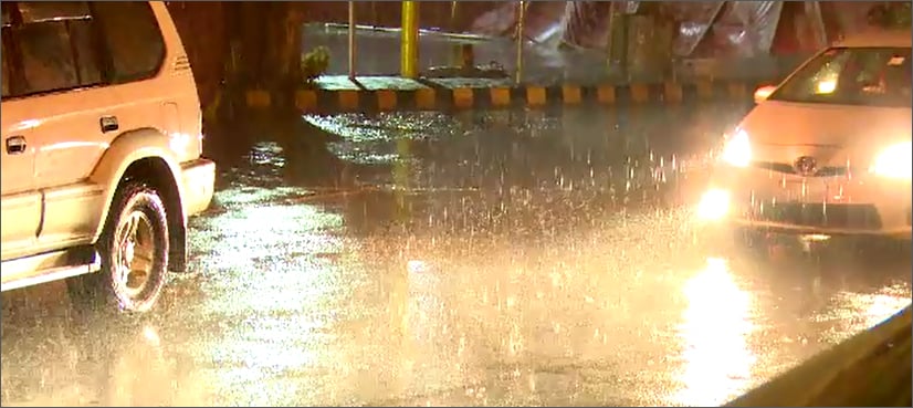 Rainfall in Punjab provides relief to people from searing weather