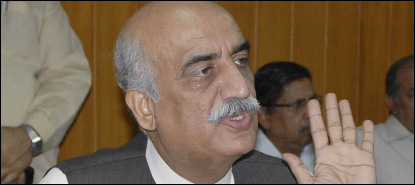 Govt pushing us on roads, says Khursheed Shah