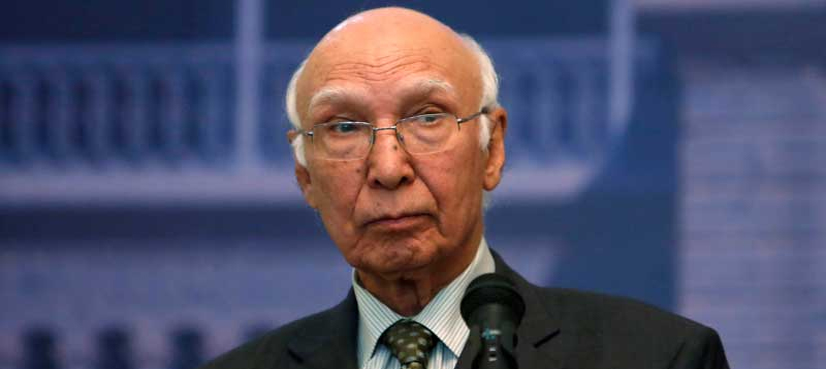 Iran and Afghanistan are not enemies but friendly countries: Sartaj Aziz