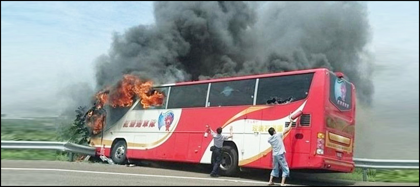 At least 26 dead in Taiwan tourist bus crash, says officials