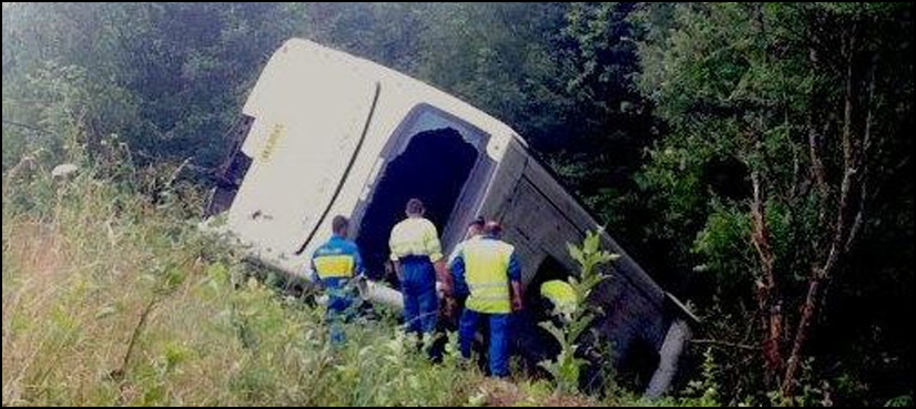15 injured in Welsh bus accident in France
