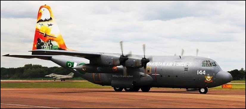 PAF C-130 aircraft clinches trophy at Royal International Air Tattoo Show