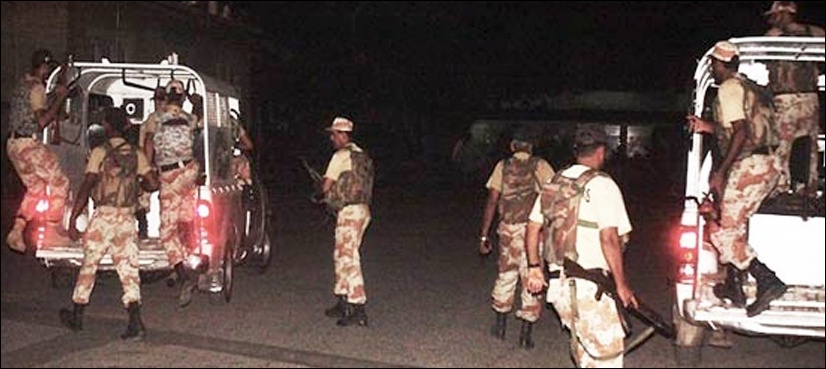 Target killer among five held in Karachi raids