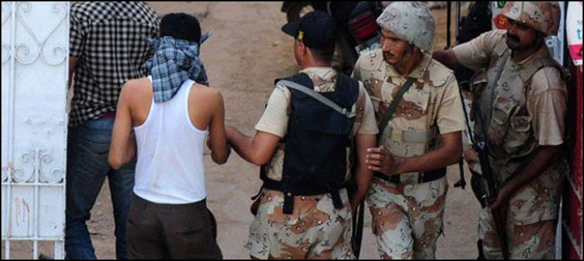 Rangers arrest ten suspects in Larkana raids