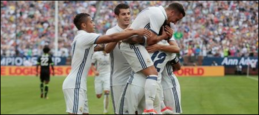 Over 105,000 watch Real Madrid beat Chelsea in Michigan