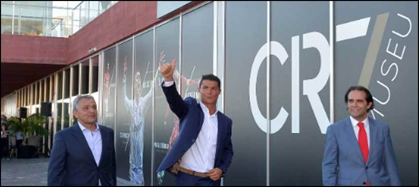Ronaldo opens own "CR7" hotel, gives name to airport