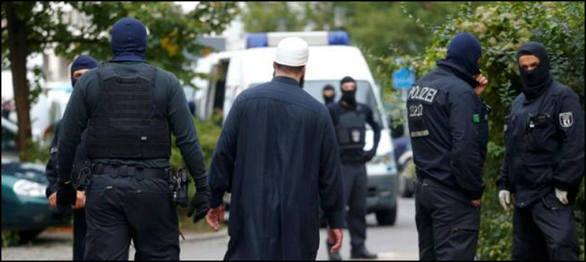 German police raid mosque and apartments in crackdown on Salafists