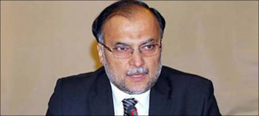 Ahsan Iqbal lambasts Imran for ‘misleading youth’