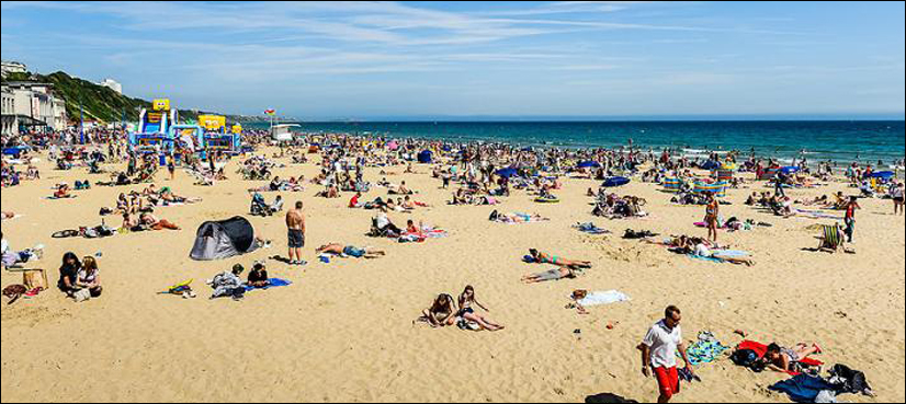 Five beachgoers die in Britain on hottest day of year