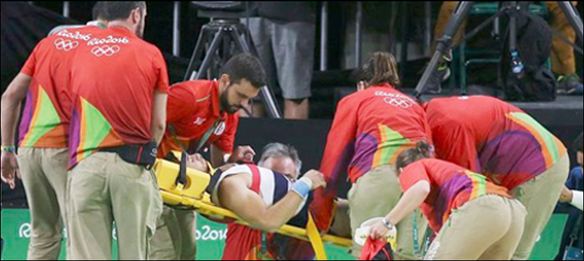 French gymnast suffers horror leg-break in Rio