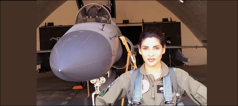 Zhalay Sarhadi undertakes role of woman fighter pilot