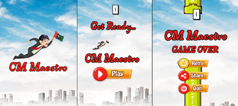 Smartphone game application launched on CM Sindh