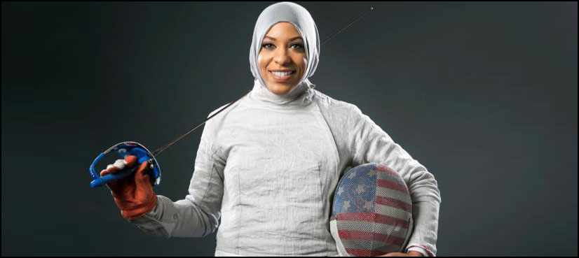 Hijab-wearing US fencer exits Rio with head held high