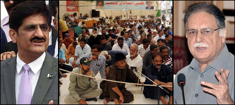 Hunger Strike: MQM meets CM Sindh, federal information minister
