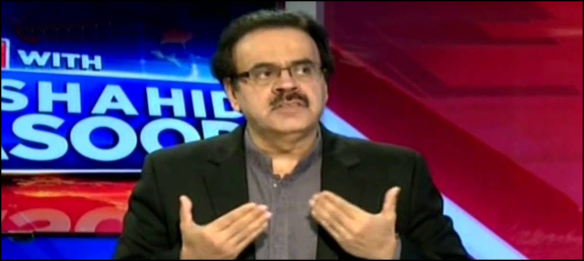 Senate body terms ban on ARY News program ‘Live with Dr Shahid Masood’ illegal