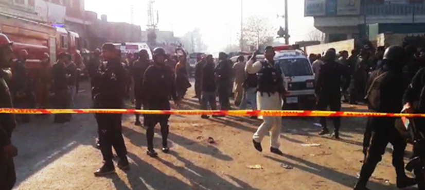 Cop killed, 10 injured in Shikarpur suicide blast during Eid prayers