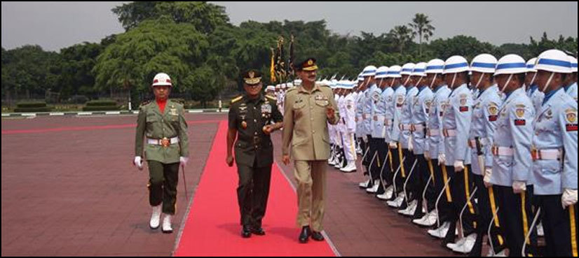 General Rashad meets Indonesian defence forces chief