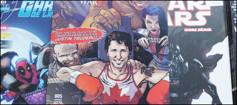 Oh yes! Justin Trudeau now Marvel's latest superhero