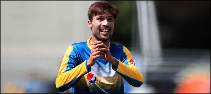 Amir leaves for UAE to play T20 series against Windies