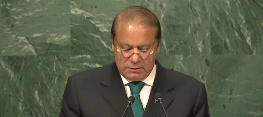 Nawaz removed Kulbhushan Jadhav related para from last year's UNGA speech
