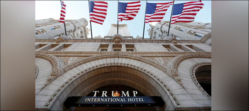 Trump opens new hotel close to White House