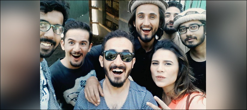 Gorgeous Viccaji interacts with Kalash people