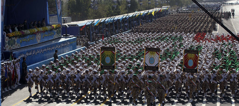 Missiles, tanks on show at Iran military parade