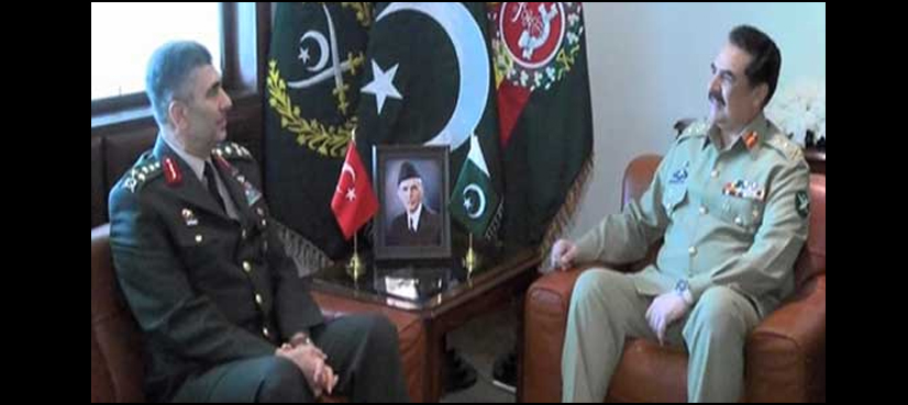 Turkish land forces commander meets COAS