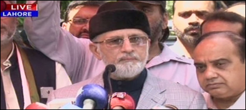 Qadri wants government to open Rawalpindi, assures peaceful protest