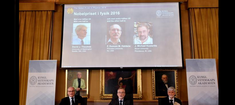 British trio win Nobel Physics Prize for exotic matter research