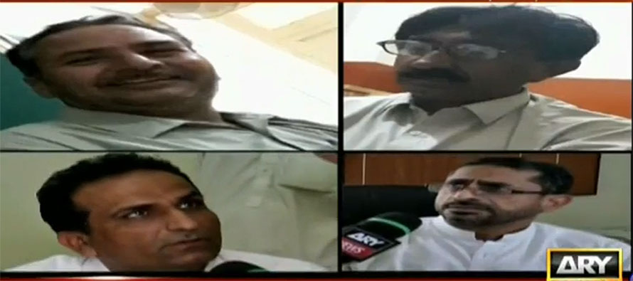 HESCO employees caught red handed accepting bribe, selling wires