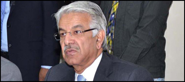 Khawaja Asif employed with UAE company, claims PTI leader