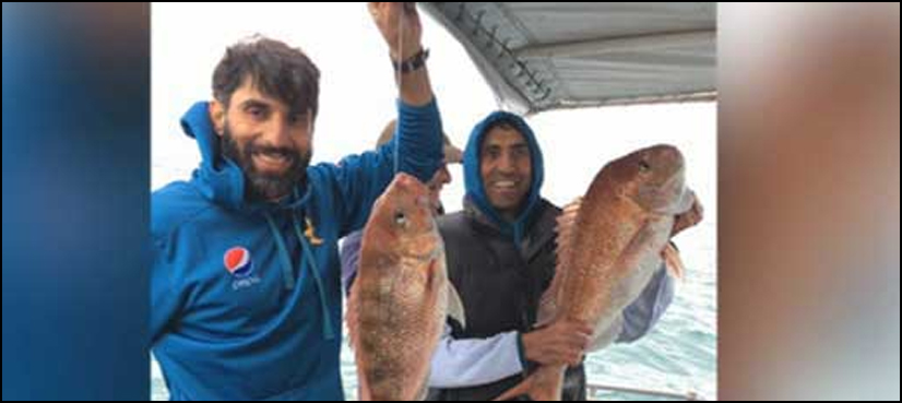Younis, Misbah, Mrs Misbah hunt big fish