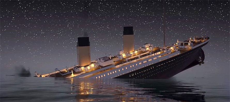 You will be able feel what it was like to hit an iceberg on the Titanic