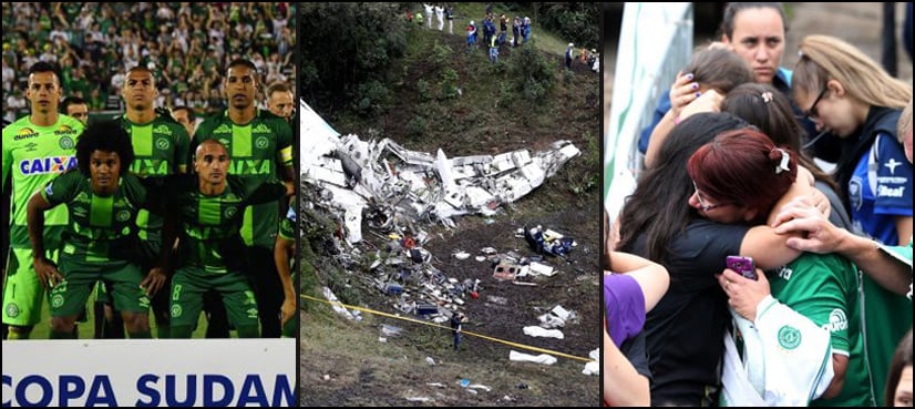 WATCH: Another heart-breaking footage shows Brazilian football team joking, laughing before doomed flight takes off