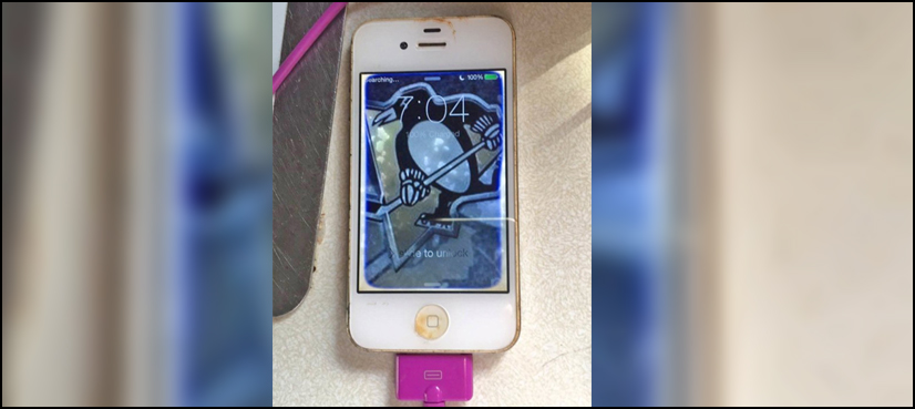 iPhone dropped in frozen lake a year ago now found-- and it still works!