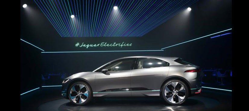 Electric Jaguar SUV highlights auto industry's cross currents