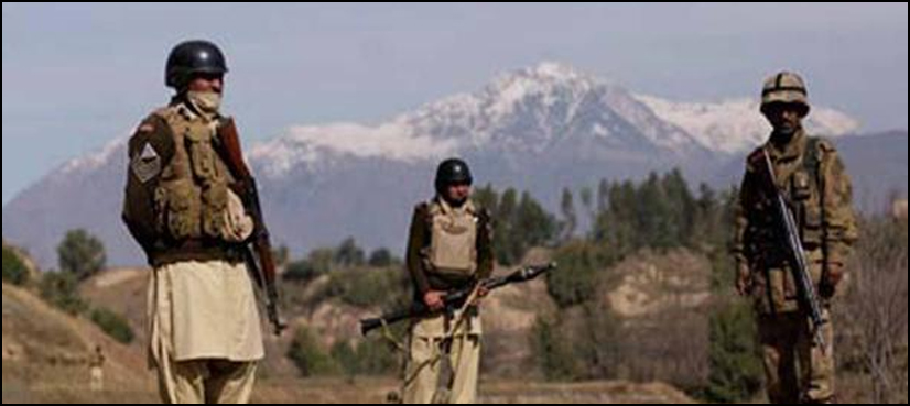 Four terrorists, two FC men killed in Mohmand Agency attack