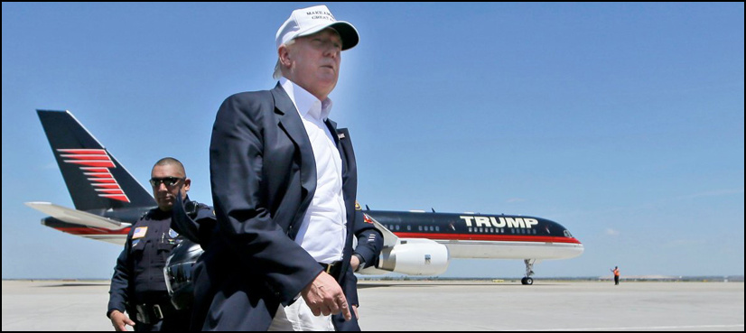 Here’s what Donald Trump’s $100m private jet looks from inside