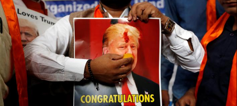 India's Hindu extremists celebrate Trump's victory
