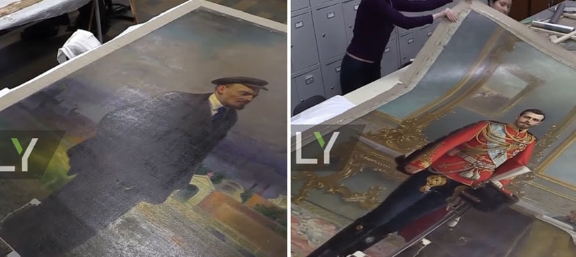 The portrait of Russia's last tsar was hidden for 100 years