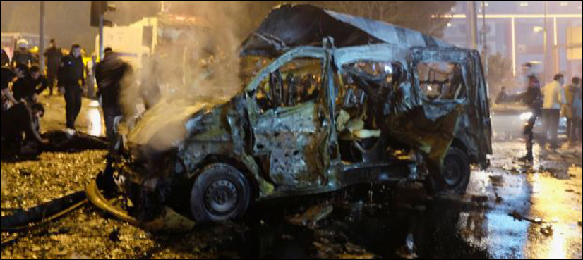 Double Istanbul bombings kill 29 after football game