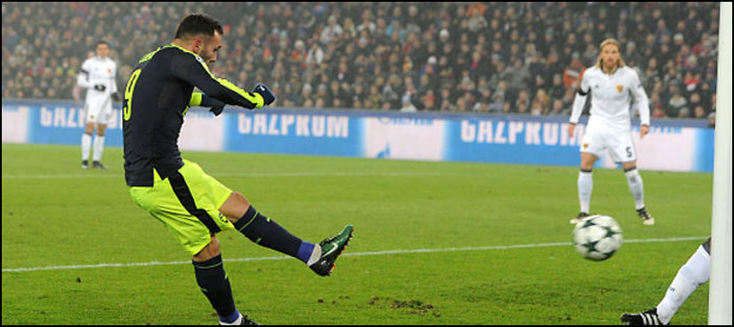 Champions League: Lucas hat-trick in Basel seals top spot for Arsenal