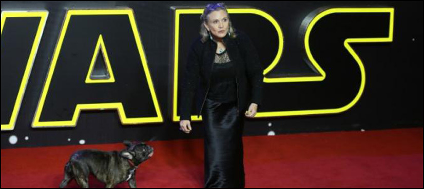 Carrie Fisher 'stable' after cardiac incident, says mother